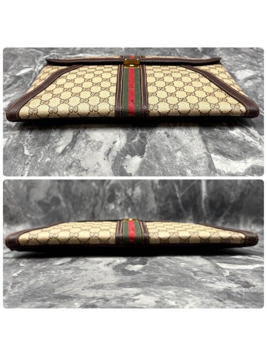 Gucci Sherry Clutch - Picture 8 of 10